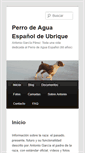 Mobile Screenshot of perroaguaubrique.com